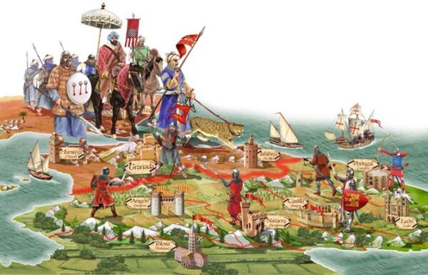 Historia Ilustrada de Granada Alhambra - Imagen 4