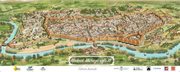 Lámina "Reyno de Murcia" - Historia Detallada del Territorio